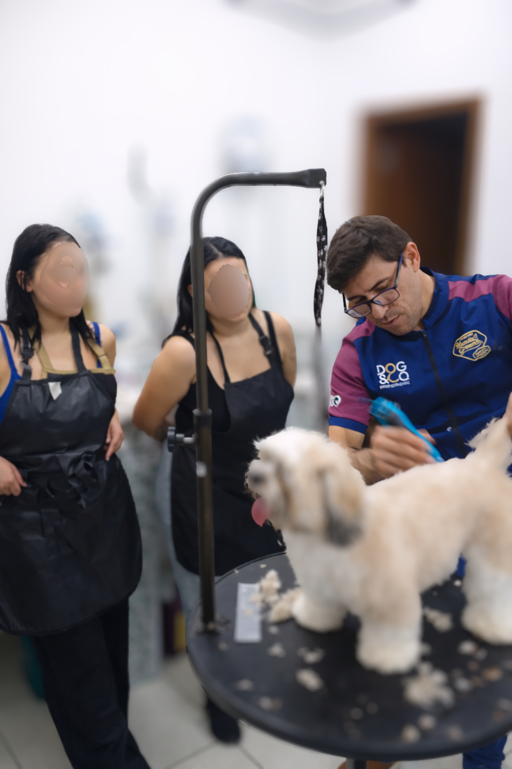 Treinamento técnico supervisionado por André Castro